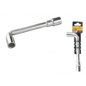 Ключ торцевий з отвором L-подібний 16 мм CRV MASTERTOOL GM (73-4016)