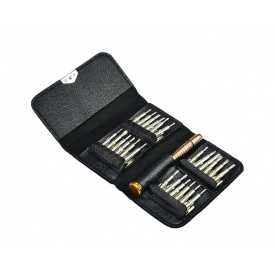 Набір майстра - викрутка з прецизійними насадками в чохлі Portable Tool 25pcs - 6025