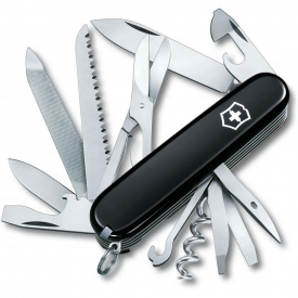 Складной нож Victorinox Ranger 91 мм 21 функция Черный (1.3763.3)