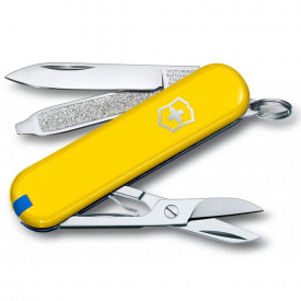 Складной нож Victorinox Classic SD Ukraine Желто-синий (0.6223.8G.2)