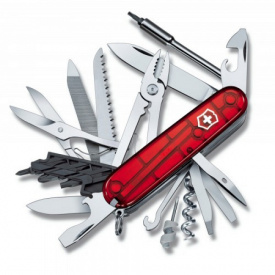 Нож Victorinox Cybertool L Transparent Red (1049-Vx17775.T)
