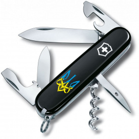 Складной нож Victorinox Spartan Ukraine Трезубец готический сине-желтый (1.3603.3_T0636u)