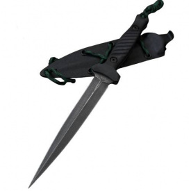 Нож кортик Gorillas BBQ Шторм сталь 50х14мф KN119 Черный (5247)