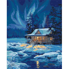 Картина за номерами BrushMe "Полярне сайво" 40х50см BS7415