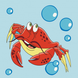 Картина за номерами Краб Art Craft 15098-AC 30х30 см