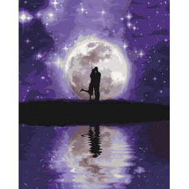 Картина за номерами BrushMe "Казкові обійми" 40х50см BS52861