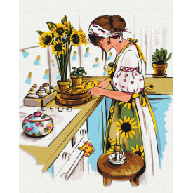 Картина за номерами BrushMe "Домашній затишок © Alla Berezovska" 40х50см BS53729