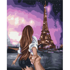 Картина за номерами BrushMe "Скажи Парижу Так!" 40х50см BS38344