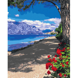 Картина за номерами BrushMe "Мальовнича алея" 40х50см BS39400