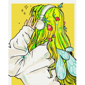 Картина за номерами BrushMe "Playlist феї @nila_art_art" 40х50см BS53520