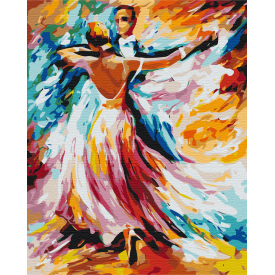 Картина за номерами BrushMe "Кольори вальсу" 40х50см BS52217