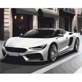 Картина за номерами BrushMe "Авто в мегаполісі" 40х50см BS53756