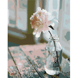 Картина за номерами BrushMe "Витончений піон" 40х50см BS28245