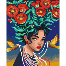 Картина за номерами Українська краса Art Craft 10096-AC 40х50 см