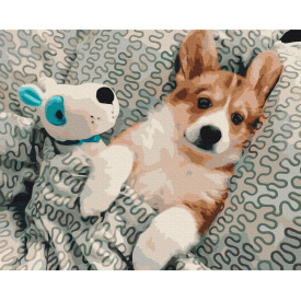 Картина за номерами BrushMe "В сон з улюбленцем" 40х50см BS51762