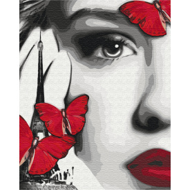 Картина за номерами BrushMe "Глибокий погляд" 40х50см BS32250