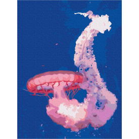 Картина за номерами BrushMe "Медуза в польоті" 40х50см BS52746