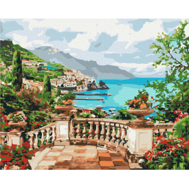 Картина за номерами BrushMe "Вид на море" 40х50см BS53740