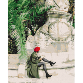 Картина за номерами BrushMe "Паризький шик на вулицях Балі" 40х50см BS52395