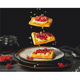 Картина за номерами BrushMe "Сніданок в деталях © Halyna Vitiuk" 40х50см BS53814