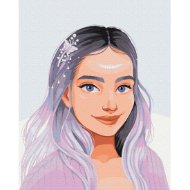 Картина за номерами BrushMe "Фіолет Арт" 40х50см BS52471