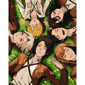 Картина за номерами Відпочинок на природі Ідейка KHO8398 40х50 см