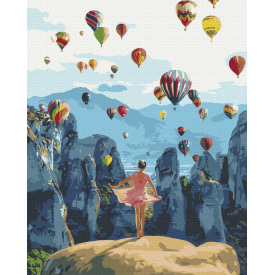 Картина за номерами BrushMe "Повітряні мрії" 40х50см BS34846