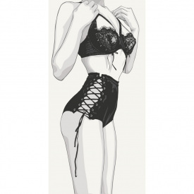 Картина за номерами Відвертий лук Art Craft 10109-AC 40x80 см