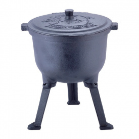 Казанок чугунный Kamille 7 л Черный (KM 4801M)