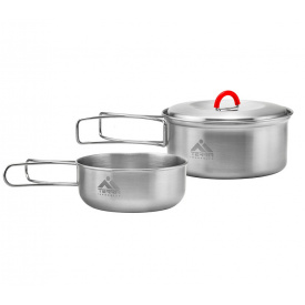 Набор посуды Terra Incognita Solo Set 600/350 мл Серый (TI-SoloSet)