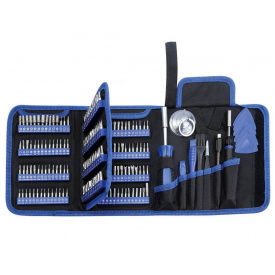 Викрутка з набором біт Inspire KS-840170 170в1 Чорно-синій