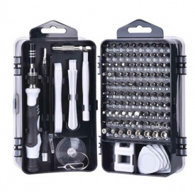 Професійний набір інструментів No Brand 115в1 викрутки з бітами для ремонту техніки (2104618549)