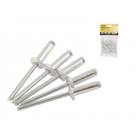 Сліпі алюмінієві заклепки 4,0*12,50 мм 50 шт MASTERTOOL GM (20-0560)