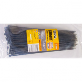 Хомут MASTERTOOL GM 3,6*200 мм чорний 100 шт (20-1848)