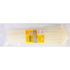 Хомут MASTERTOOL GM 4,8*300 мм білий 100 шт (20-1815)