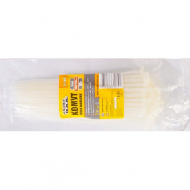 Хомут MASTERTOOL GM 3,6*200 мм білий 100 шт (20-1807)