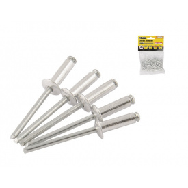 Сліпі алюмінієві заклепки 4,0* 6,40 мм 50 шт MASTERTOOL GM (20-0540)