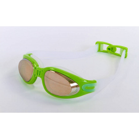 Очки для плавания с берушами в комплекте SAILTO 807AF One size Зеленый (SKL1018)