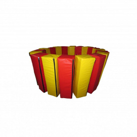 Конструктор з м'яких модулів для дітей Тиа-Спорт Цеглини 30 шт 60х15х15 см Різнокольоровий