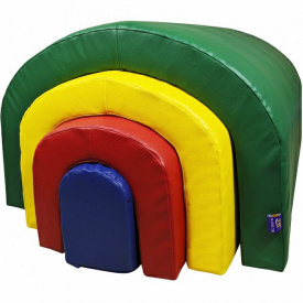 Розвиваючий набір з м'яких модулів Тиа-Спорт Арки 4 шт Різнокольоровий