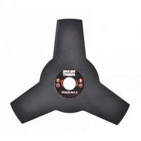 Диск для тримера MASTERTOOL 10" 3Тх25.4 мм 19-1912