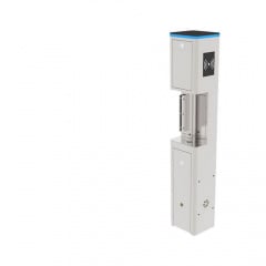 Турникет-калитка ZKTeco SBT2000S Черный Пологи