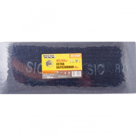 Сітка абразивна зерно 80 107*280 мм 10 шт MASTERTOOL GM (08-0408)