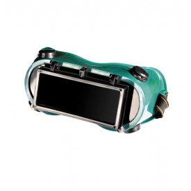 Окуляри захисні закриті АДМІРАЛ SQ DIN 10 газозварювальні відкидні MASTERTOOL GM (82-0205)