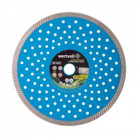 Диск алмазний для армованого бетону Wertvoll GM TURBO HEAVY DUTY 230х2.5 мм 24% висота алмазного шару (DM-4230)