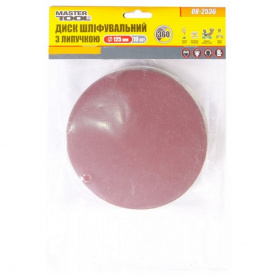 Коло шліфувальне на липучці 125 мм зерно 360 10шт MASTERTOOL GM (08-2536)