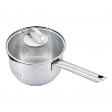 Ковш из нержавеющей стали с крышкой Lessner (16см/1,8 л) 55876-16s