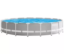 Каркасний басейн Intex 26732 Premium 549х122 см з картриджним фільтром, сходами та тентом