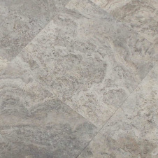 Travertine Травертин Серый Silver Filled&amp;Honed Premium 1,2*40,6*40,6 см