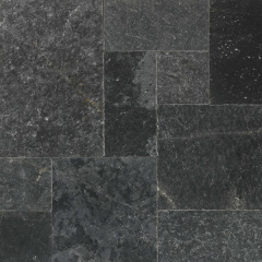 Mramor Мармур Black Tumbled Indigo French Pattern Вишневе